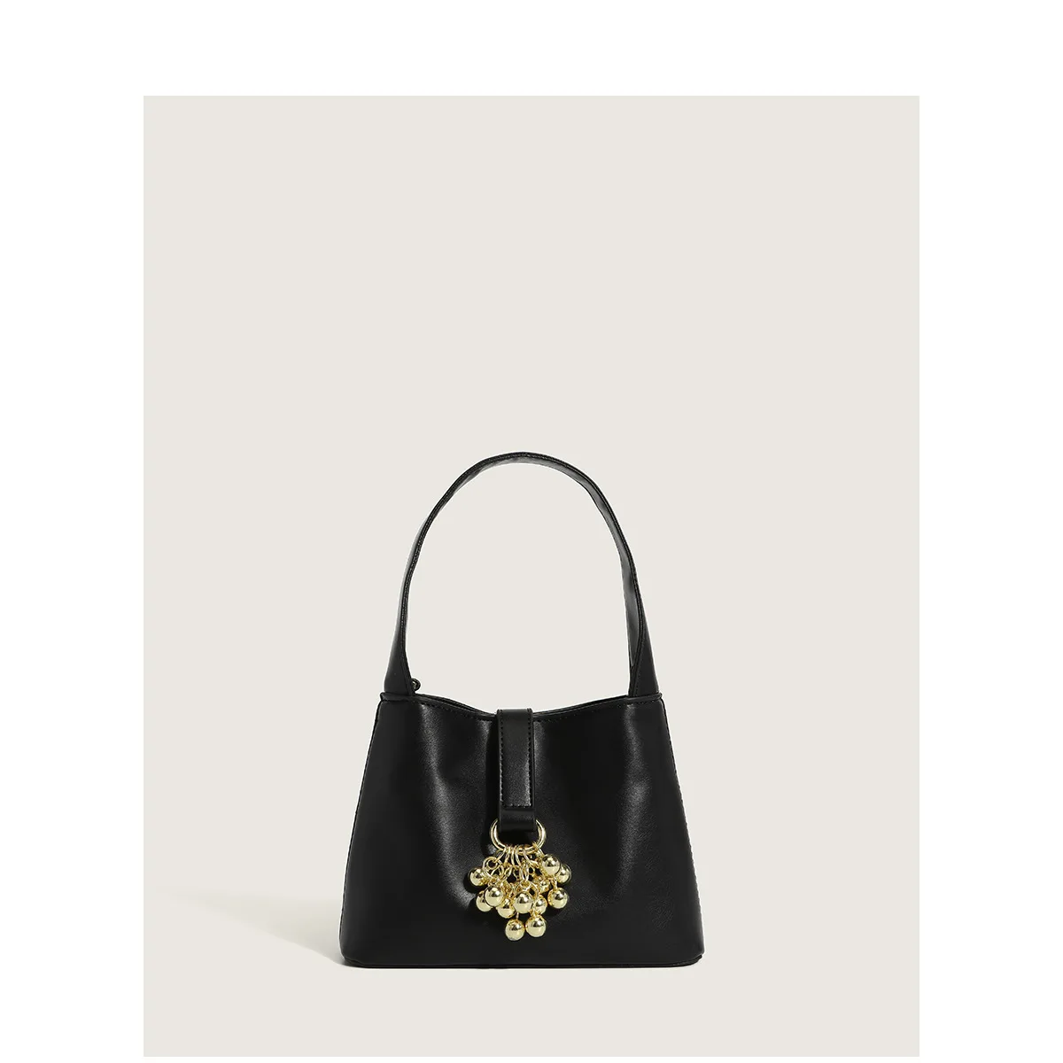 

Женская сумка-ведро с виноградными бусинами, Новая модная женская сумка 2022, модная универсальная сумка-мессенджер через плечо