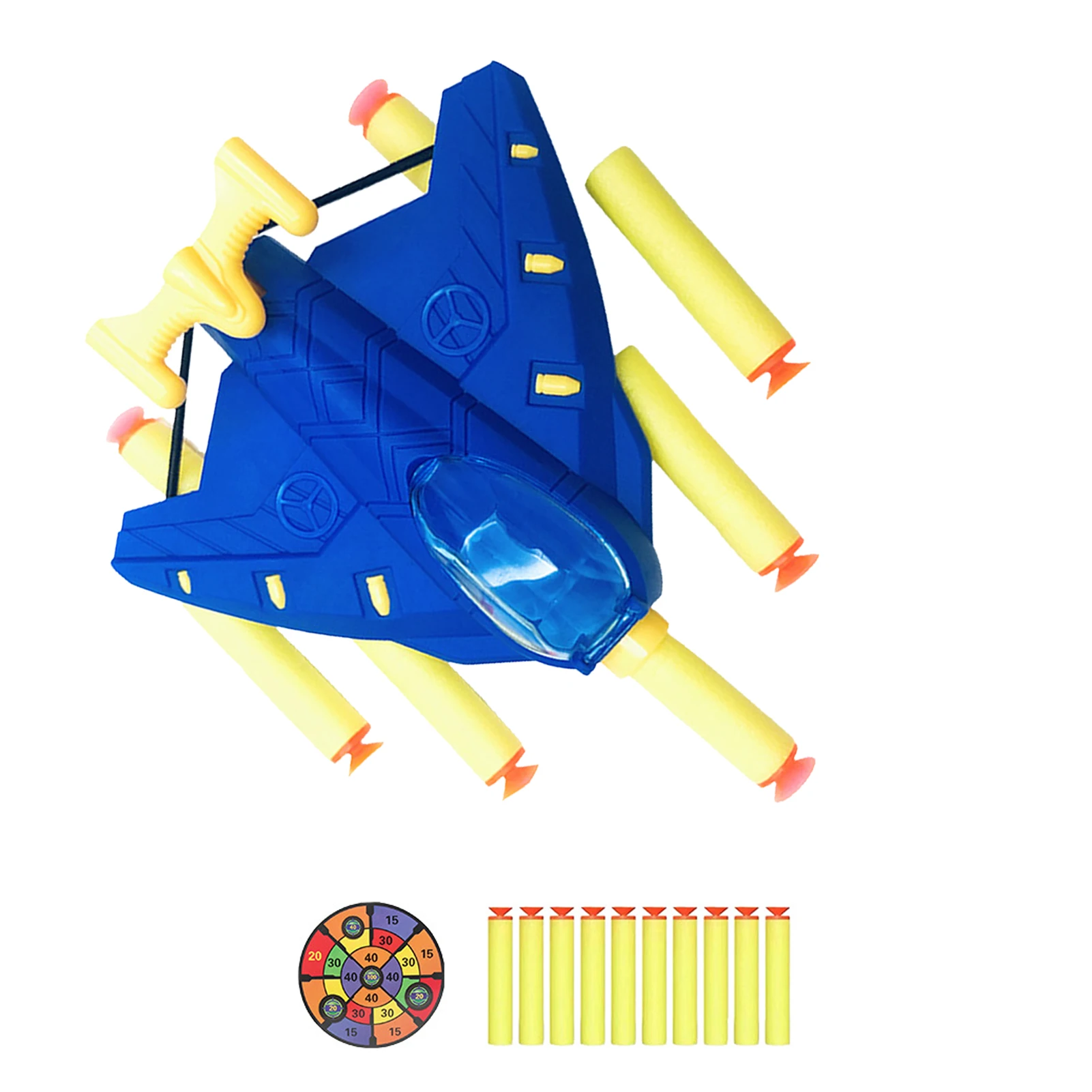 

Catapult Plane Toy Glider Flying Toy One-Click Ejection Large Airplane Shooting Indoor & Outdoor Games Toy For Kids Gift