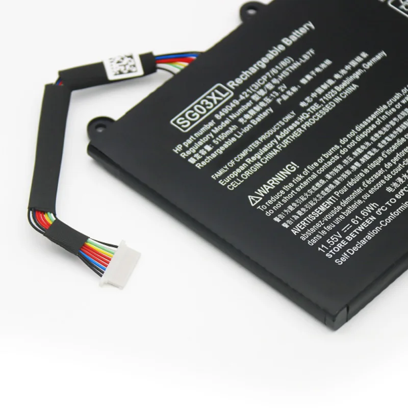 SG03XL Аккумулятор для ноутбука HP Envy 17-U273CL 17-U011NR 17-U108CA 17-U110NR 17-U163CL Series W7D93UA W2K88UA W2K86UA 11 55