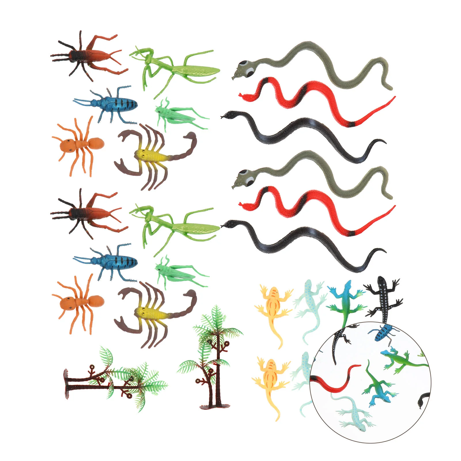 

1 Set 28Pcs Simulated Insect Models Animal Models Kids Toys (Assorted Color)