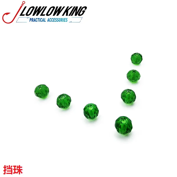 

Texas Carolina Free Fishing Group Transparent Bead Blocker Bead Bullet Lead Road Sub Soft Bait Noise Anti Collision Accessories