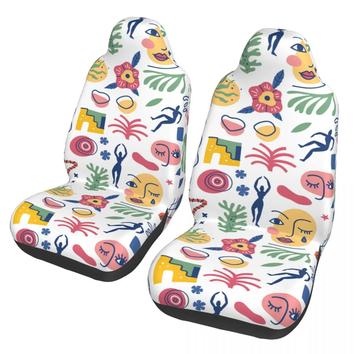 

Matisse Art Colorful Universal Car Seat Cover Protector Interior Accessories Women Car Seat Covers Polyester Car Styling