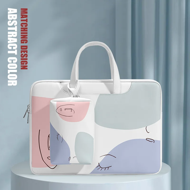 

Laptop Bag 13.3 15.6 14 inch Waterproof Notebook Bag Sleeve For Macbook Case M1 Air Pro 13 15 Huawei Shoulder Handbag Briefcase