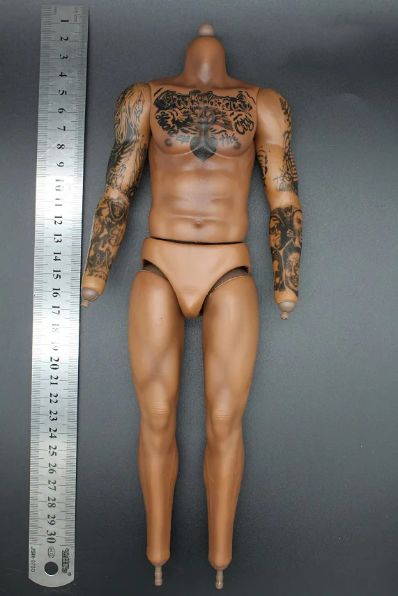 

1/6 AD-28 Soldier Basketball Star Damien Lilard Action Tattoos Bag Glue Body Model Toy In Stock For Fans Collection