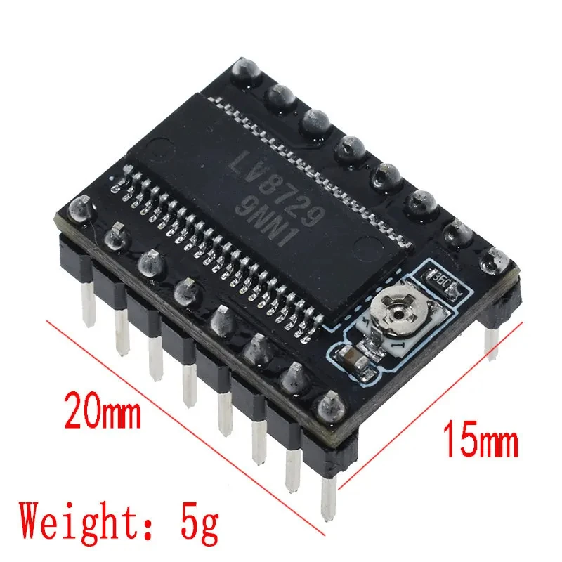 Запчасти для 3D-принтера LV8729 Драйвер шагового двигателя 128 высокосегментный