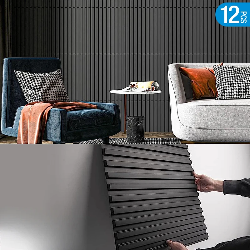 12 шт. настенные 3d наклейки 50 х50 см