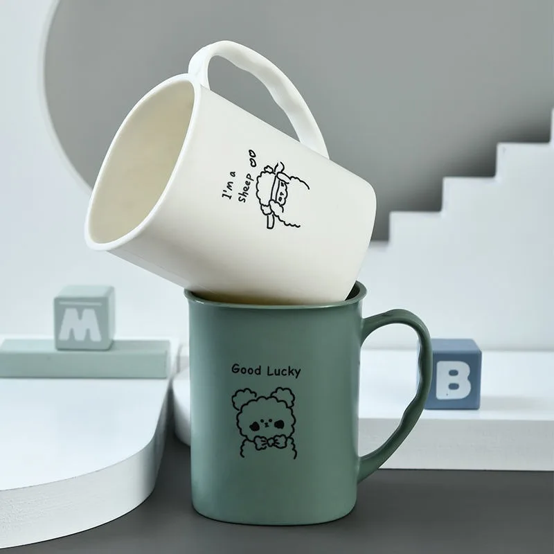 

Toothbrush Cup Household Mouthwash Cup Couple Toothbrush Cup Household Lovely Rinse Cup