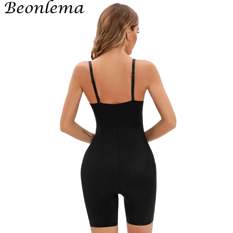 Beonlema Women Waist Trainer Bodysuit Shapewear Sexy Jumpsuit Women's Binders and Shapes Tummy Control Butt Lifter Short Rompers