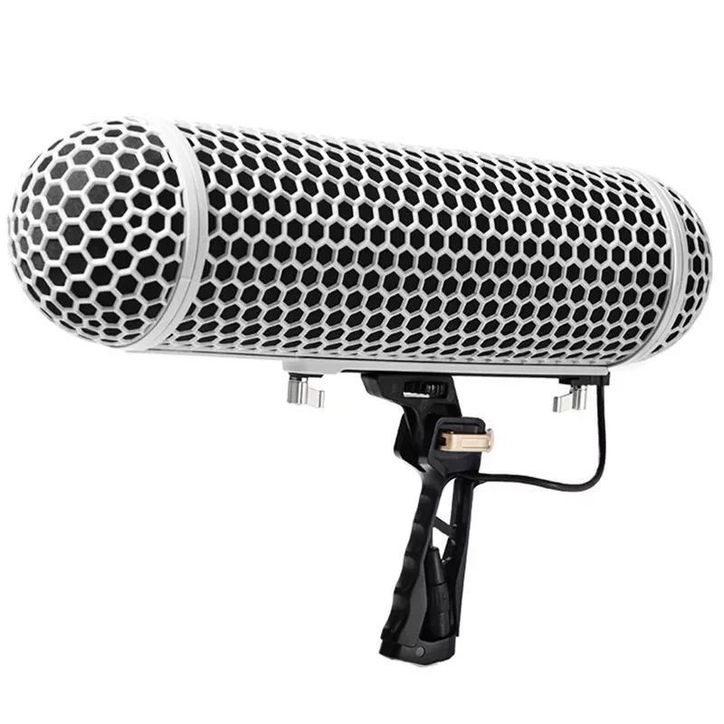 

Новый микрофон для лобового стекла Blimp защита ветрового стекла клетка Rycote амортизирующая подвесная система для Rode NTG1 NTG2 NTG3 NTG4