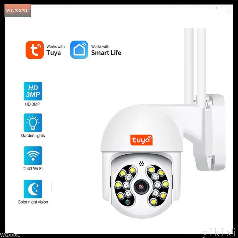 

IP-камера tuya для системы видеонаблюдения с Wi-Fi, 3 Мп