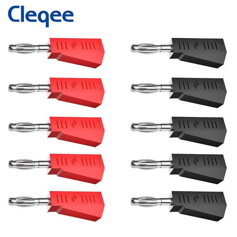 

CLEQEE P3002 Штабелируемые разъемы «банан» 4 мм, 10 шт., 5 цветов