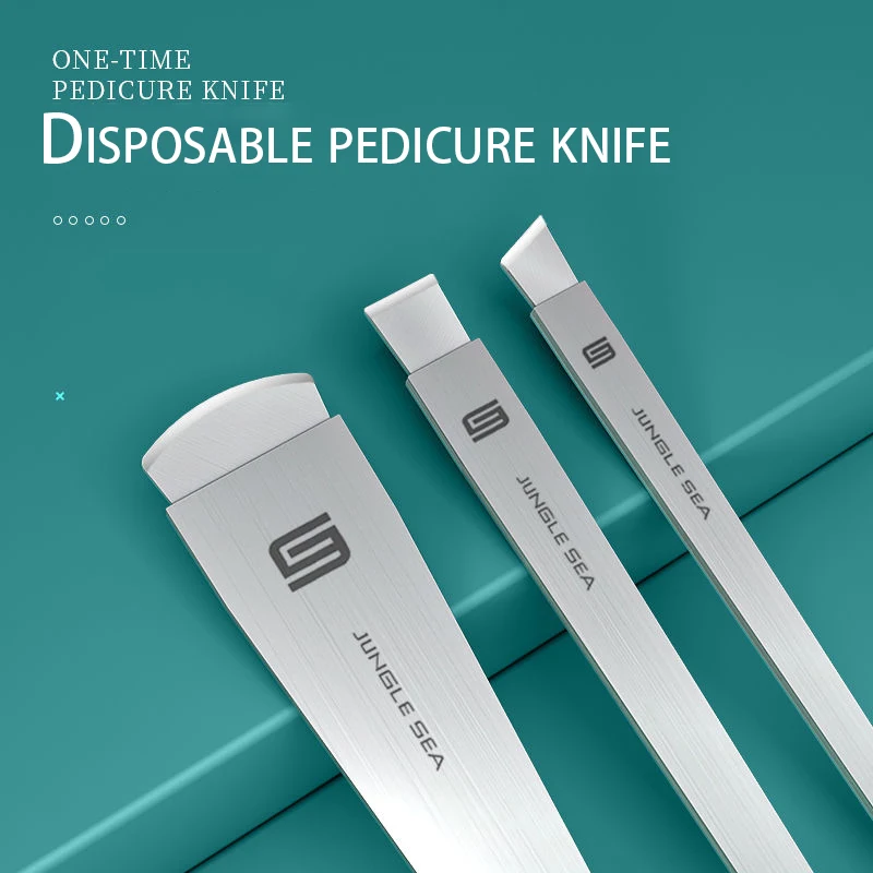 Disposable Pedicure Kit Professional Foot Care เครื่องมือลบแคลลัส Dead Skin Cutter เท้าตัดฟุต Exfoliator