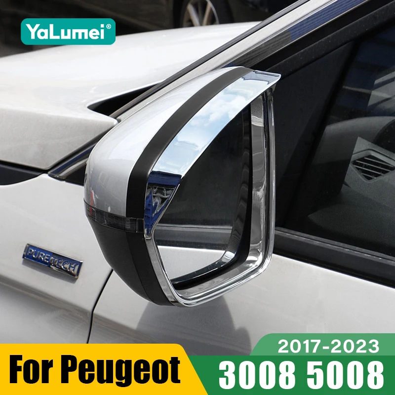 

Защитный Чехол От Дождя Для Зеркал Заднего Вида Peugeot 3008 5008 GT, Прочный, Не Водонепроницаемый