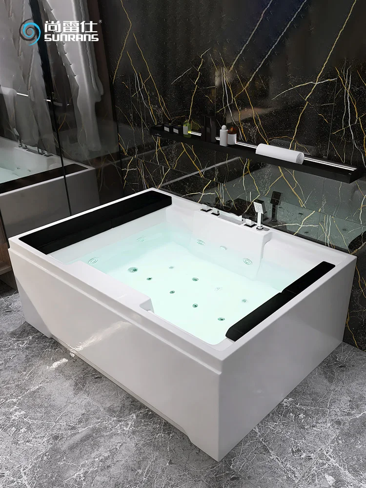 Ванна для двух человек домашний массаж термостатический нагрев встроенная