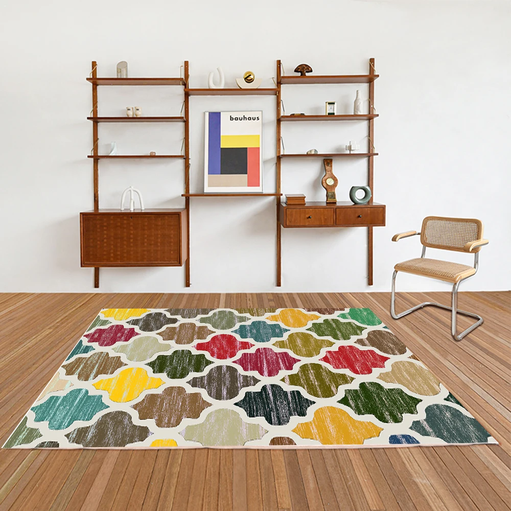 

Geometric Printed Carpet Living Room Large Area Rugs Carpet abstract dirty Living RoomBedroom Washable Floor Lounge Rug