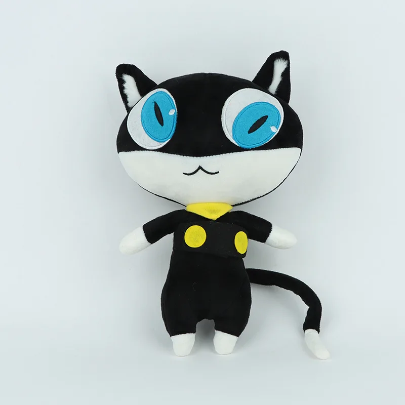 

Игрушка плюшевая Persona 5 из мультфильма «черная кошка», Моргана, Мона, аниме, косплей, плюшевая кукла, игрушки для детей, подарок на день рождения, 28 см