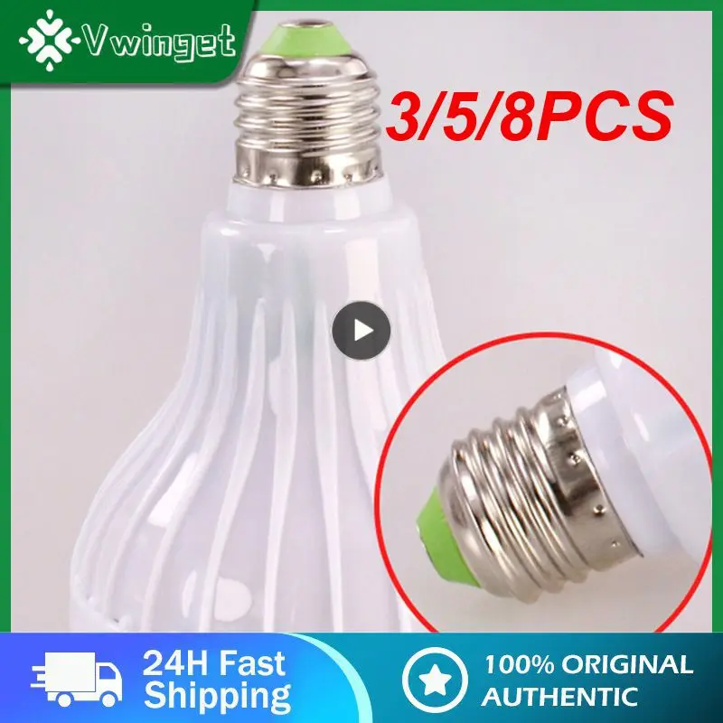 

3/5/8PCS Led Light Smart Life App Control Support Rgb Smart Music Light Bulb Dimmable Music Stage Lamp 12w