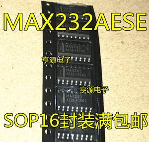 New original chip MAX232 MAX232AESE chip transceiver RS-232 SOP16 packaging