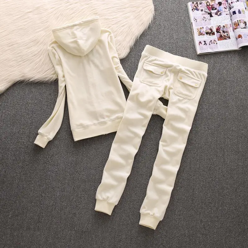 Бархатный женский спортивный костюм Y2K топ на молнии с капюшоном и небольшие