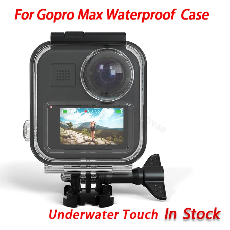 

Touchscreen Shell Cover Waterproof Housing Case For GoPro MAX 360 Action Camera 20M For GoPro MAX 360 Dive Case Accessories