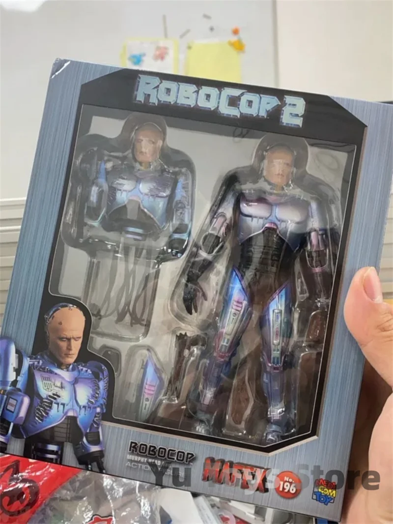 Оригинальная 6-дюймовая игрушка Medicom Mafex 1/12 Robocop 2 Классическая научная фантастика