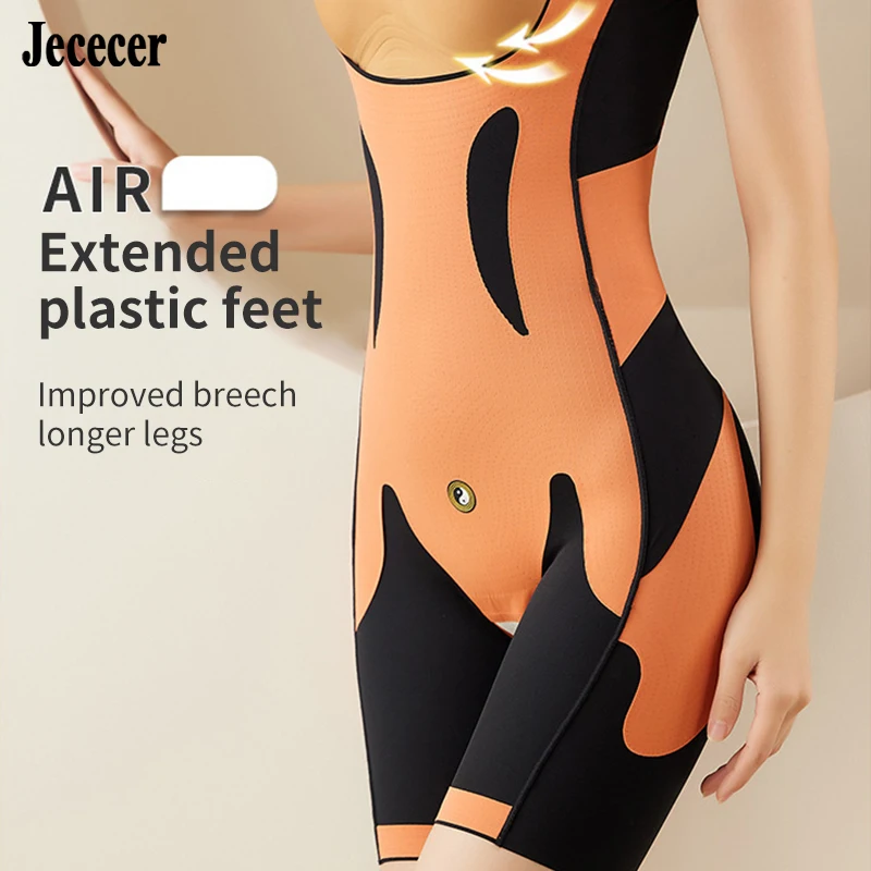 Compression Bodysuit Spandex Stretch Shapewear Women Tummy Slimming Underbust Waist Trainer Butt Lifter Corrective Underwear