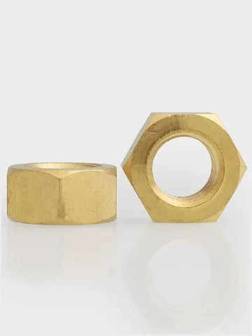 Шестигранные гайки из латуни и меди M1.4-M24