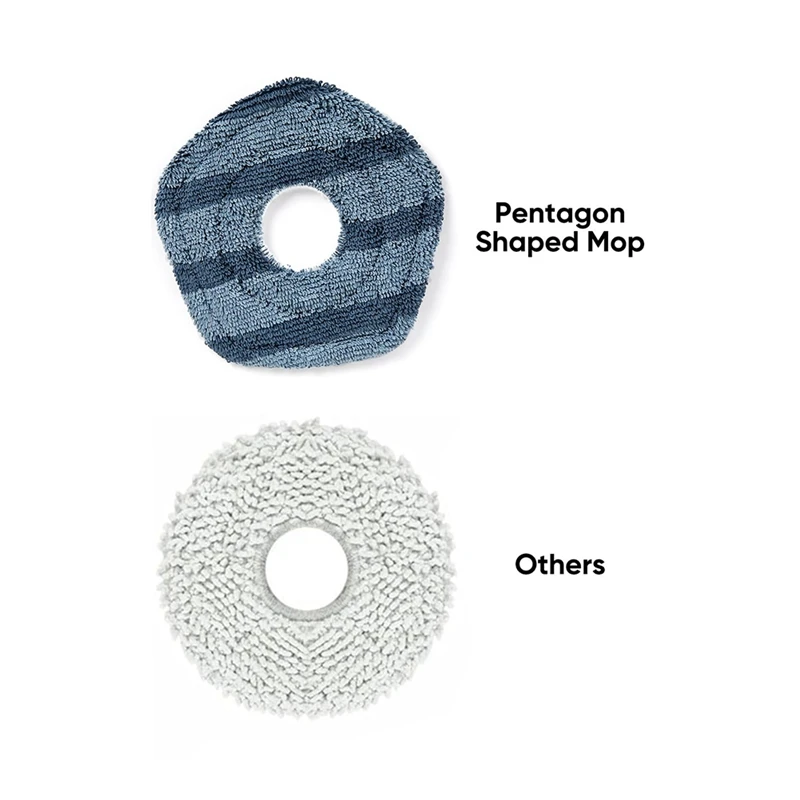 Моющиеся вакуумные тряпки для швабры совместимы с роботами-пылесосами Eufy X10 Pro Omni