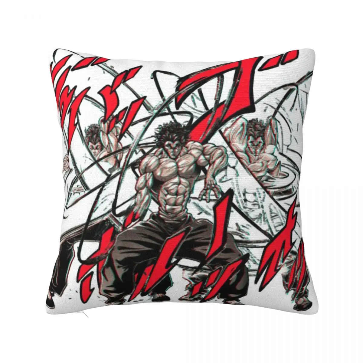 Yujiro Hanma лучший момент! (Версия 2) подушка