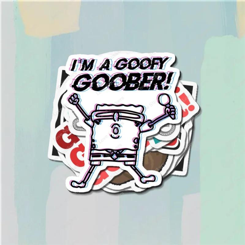 Наклейки Will Goober 5 шт. бампер для гостиной аниме милый детский автомобиль