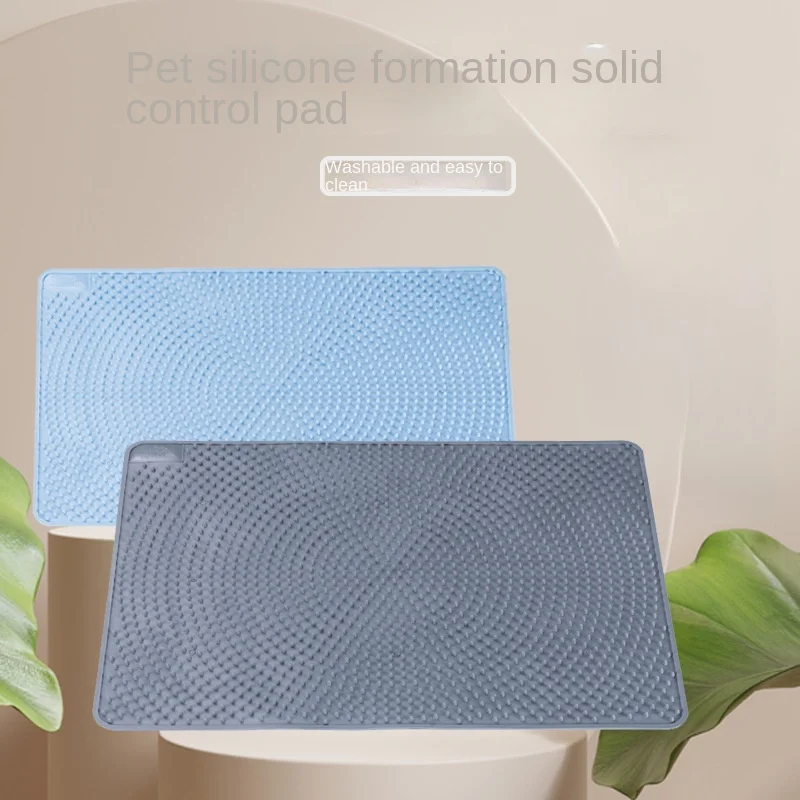 

Силиконовая подстилка для питомцев, водонепроницаемый нескользящий коврик для кормления животных, щенков, кошек и собак