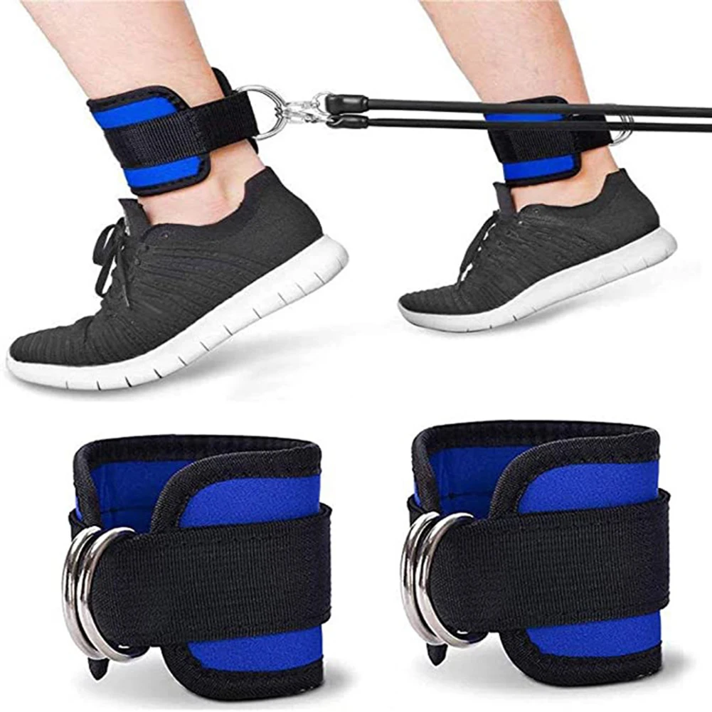 

1Pc Cable Ankle Strap Adjustable Ankle Straps Foot Support Ankle Protector Attachment Thigh Leg Pulley D-Ring Foot Strap Guard