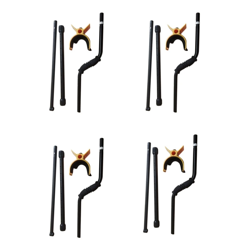 

4X For MD6350 MD6250 ACE300 ACE3500 Ace400i Metal Detector Armrest And Rod Without Coil And Control Unit