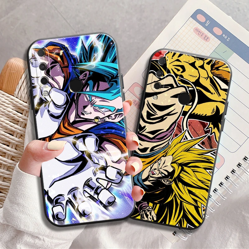 

Japan Anime Dragon Ball Phone Case For HUAWEI P20 P30 P40 Lite Pro Plus P20 Lite 2019 P Smart 2020 2019 Z 5G Unisex Carcasa