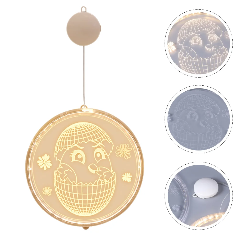 

Easter Hanging Light Fairy Lights Led Egg Decor Night Nights Bunny Decorations Ornament Festival Tree Pendants Window Favor