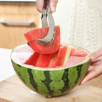 410 stainless steel watermelon artifact slicing knife knife corer fruit and vegetable tools kitchen accessories gadgets