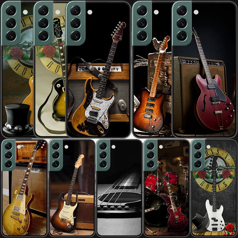 

Music score Musical violin guitar Cover Phone For Samsung Galaxy Note 20 Ultra 10 Lite 9 8 M11 M12 M21 M30S M31S M32 M51 M52 Cas