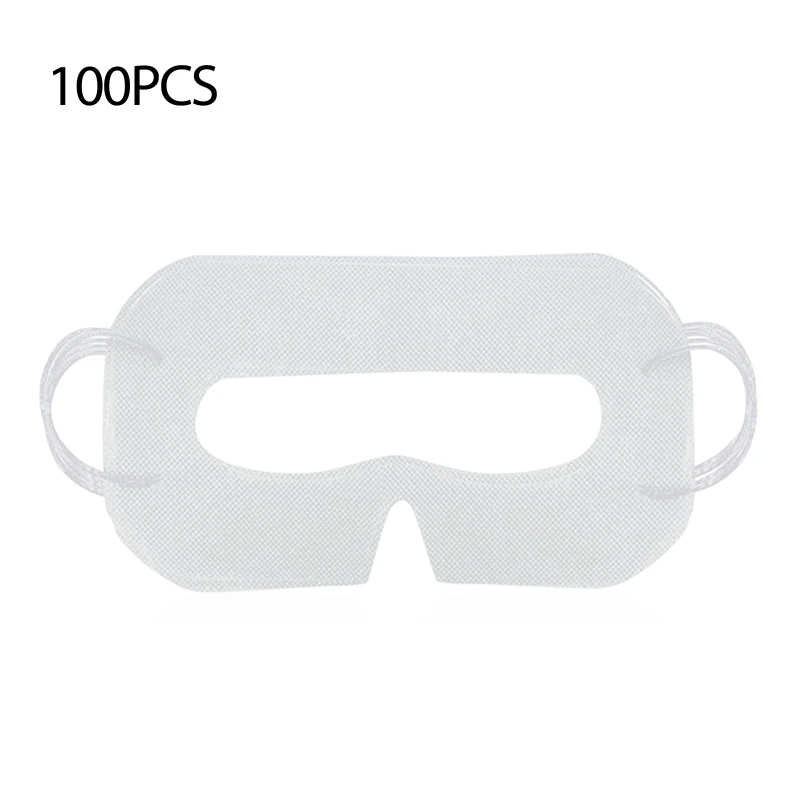 

D0UA Non-woven Fabric VR Mask Universal Eye Cover Compatible with Oculus Quest 2 Headset Hygiene Pads VR Pads Family Use