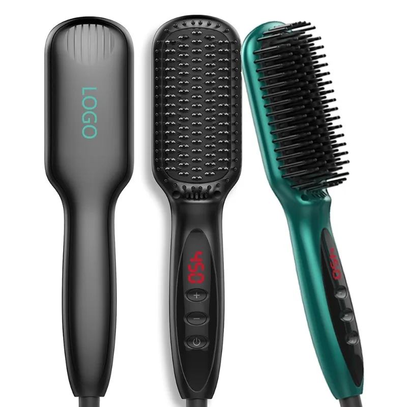 Новая многотемпературная щетка для выпрямления волос 3 в 1 электрическая