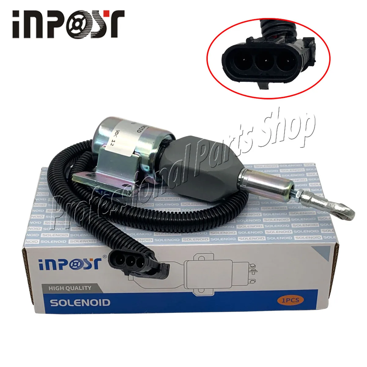 

New 3935431 Fuel Shut Off Solenoid For Cummins 3930658 3932529 SA475612 J932529