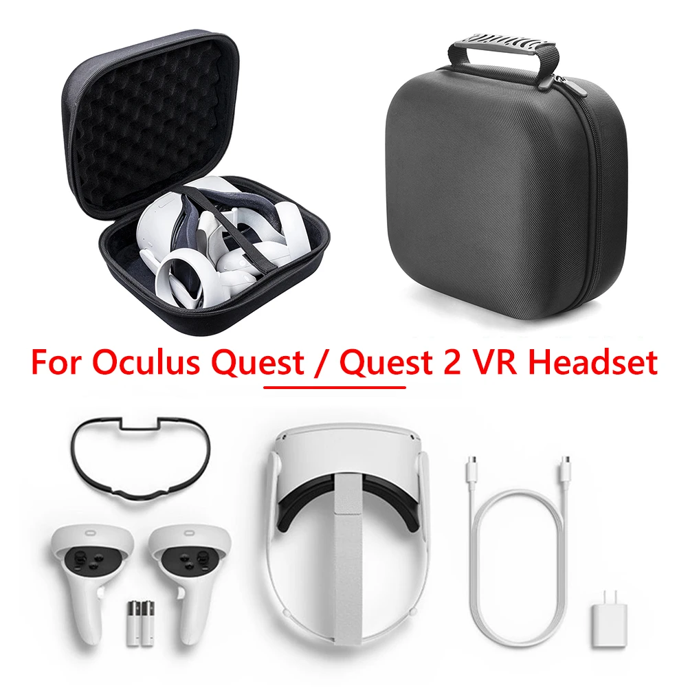 Портативная сумка для хранения Oculus Quest 2 ударопрочный Дорожный Чехол виртуальной