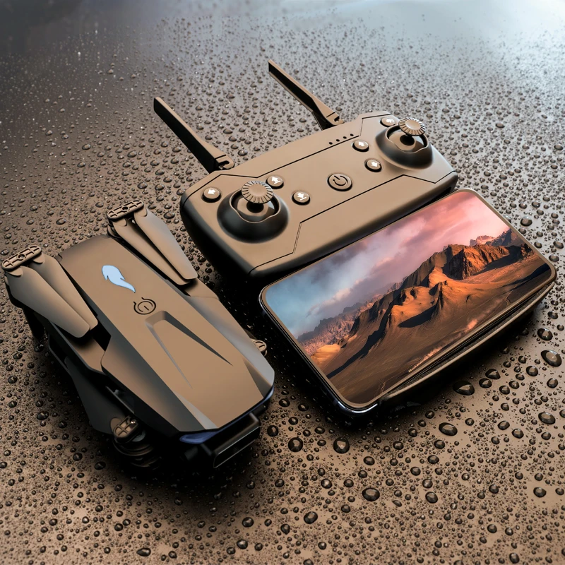 2022 НОВЫЙ S69 WIFI Мини-дрон 4K Профессиональная двойная HD-камера FPV 3Км Аэрофотосъемка Бесщеточный двигатель Складной квадрокоптер Игрушки.