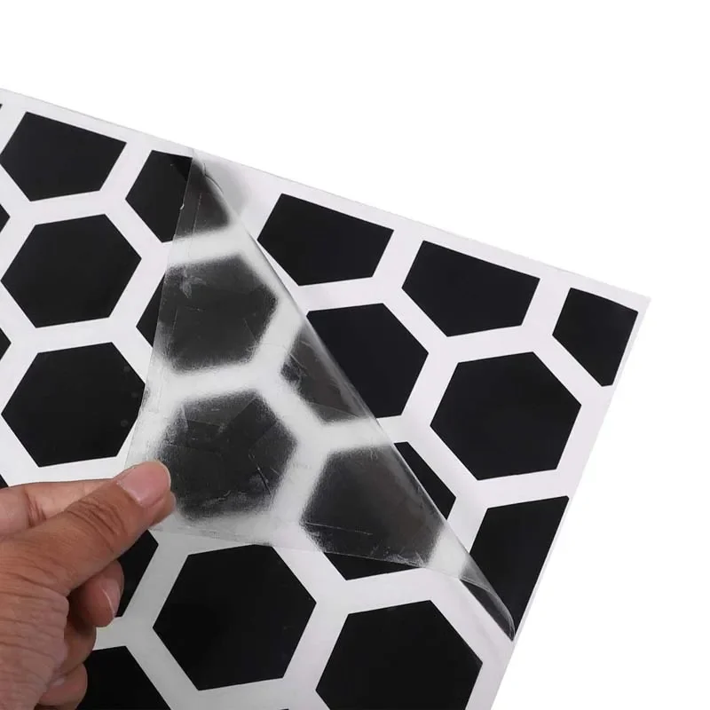 For Hummer H2 H3 2003-2009 Car Rear Window Windshield honeycomb design Decorative Stickers Accessories