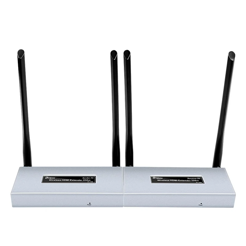

Dtech long-distance TX RX 500m audio and video HD 1080p@60hz 4k 3d HDMI rs232 wifi wireless adapter extender