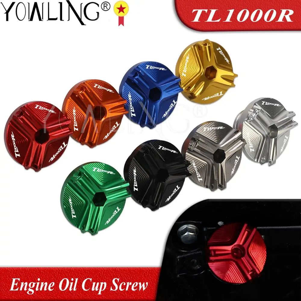 

M20*1.5 Motorcycle Engine Oil Cup Filter Fuel Filler Tank Cover Cap Screw FOR SUZUKI TL1000R 1998 1999 2000 2001 2002 2003 2004