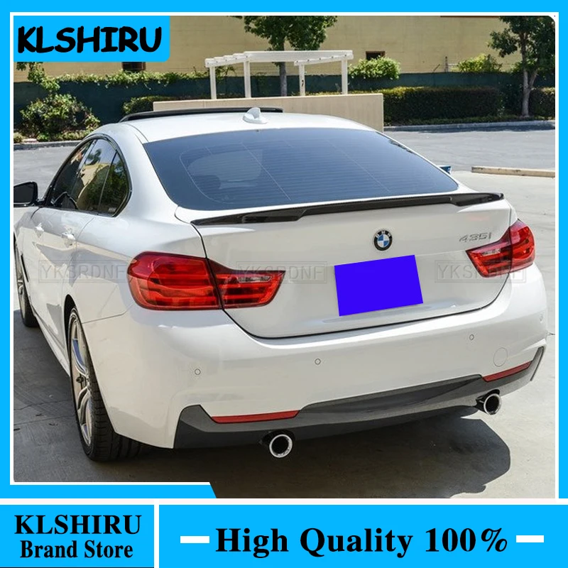 

P Стиль Автомобильный спойлер крыло для BMW F36 GRAND COUPE 4 двери 420i 425i 428i 2013-2019 ABS пластиковый Автомобильный задний хвост крыло багажника губа спойлер