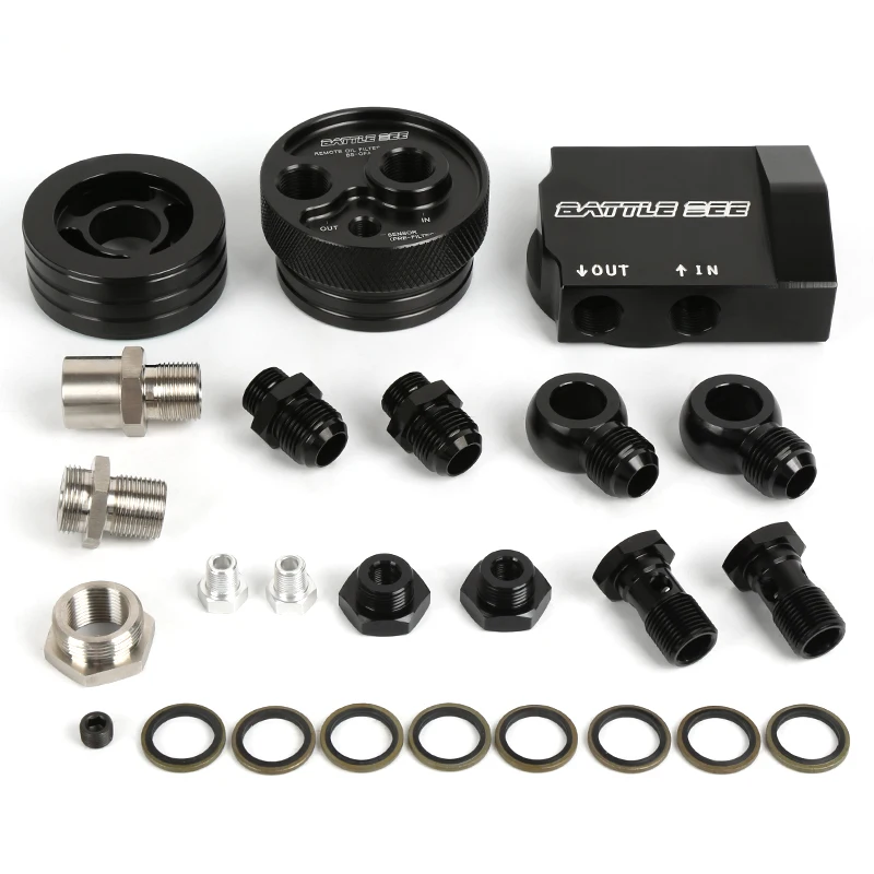 

Battle Bee Oil Cooler Adapter Split Pressure Gauge Sensor Plate Car Accessory For FA1 FD1 R18 Civic Engine Sandwich