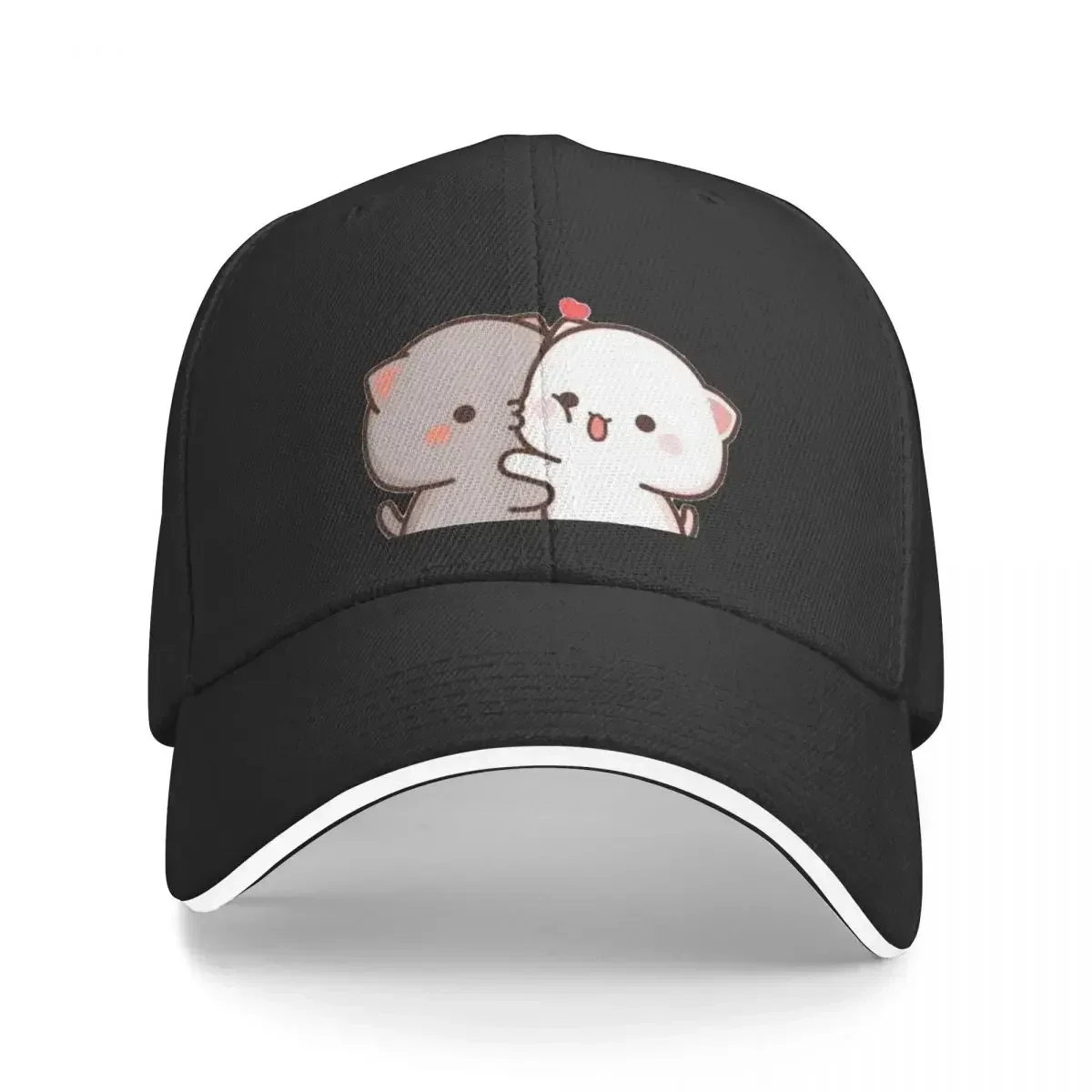 Goma Kissing Персиковая бейсболка Дизайнерская шляпа Хип-хоп Брендовая мужская кепка