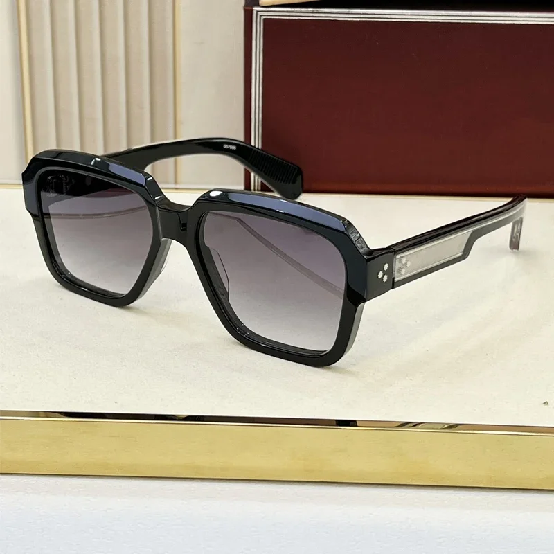 JMM ALFRED новые солнцезащитные очки из ацетата мужские и женские в большой оправе