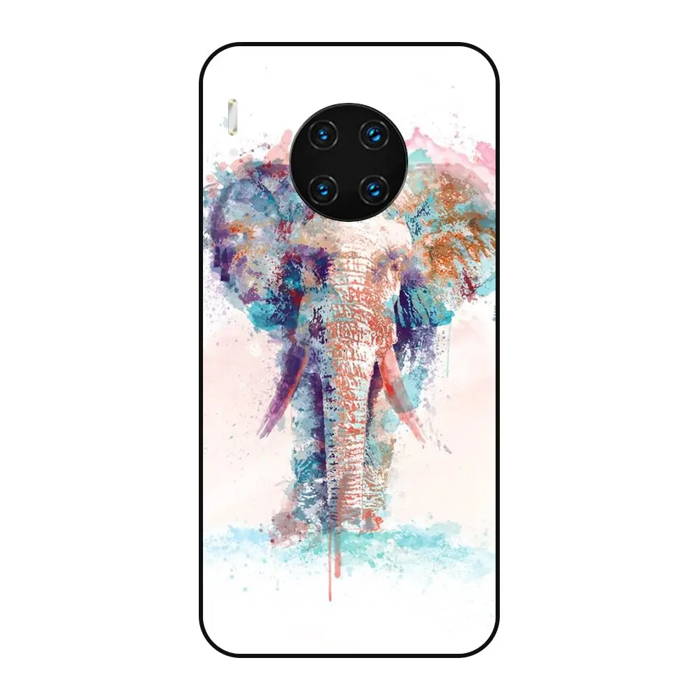 Для Huawei Mate 30 высокое качество многоцветные собаки для хипстерский Чехол